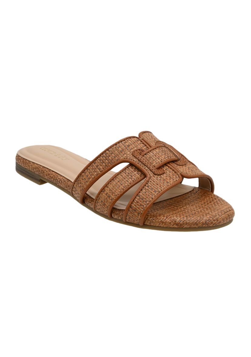 Crown & Ivy™ Nicole One Band Slide Sandals | Belk