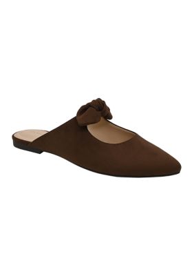 Crown & Ivy Women's Elina Bow Mules