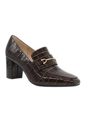 Crown & Ivy Women's Payge Block Heeled Loafers