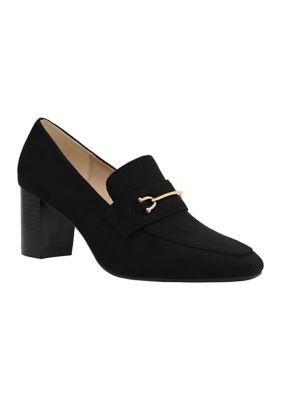 Crown & Ivy Women's Payge Block Heel Loafers