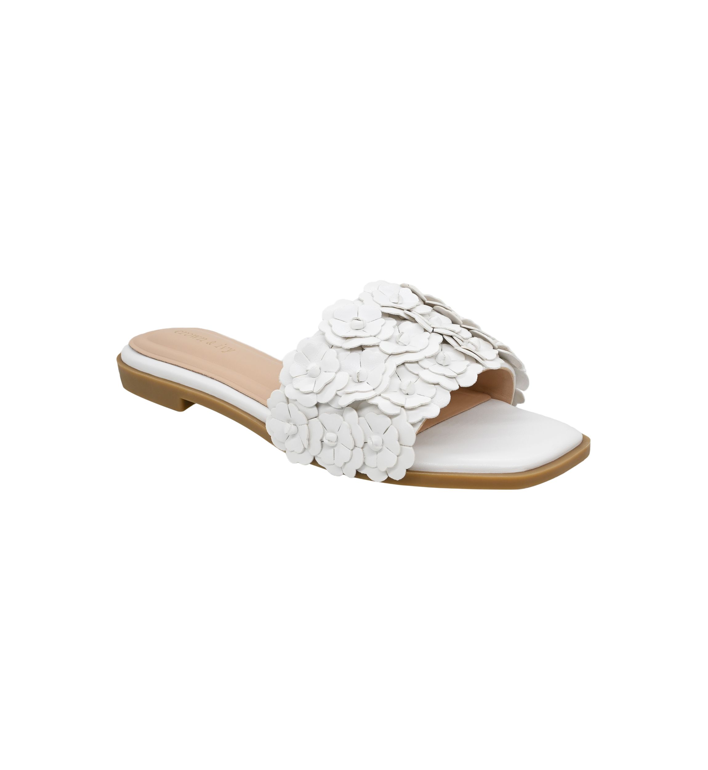 Crown & Ivy™ Flora One Band Sandals | Belk
