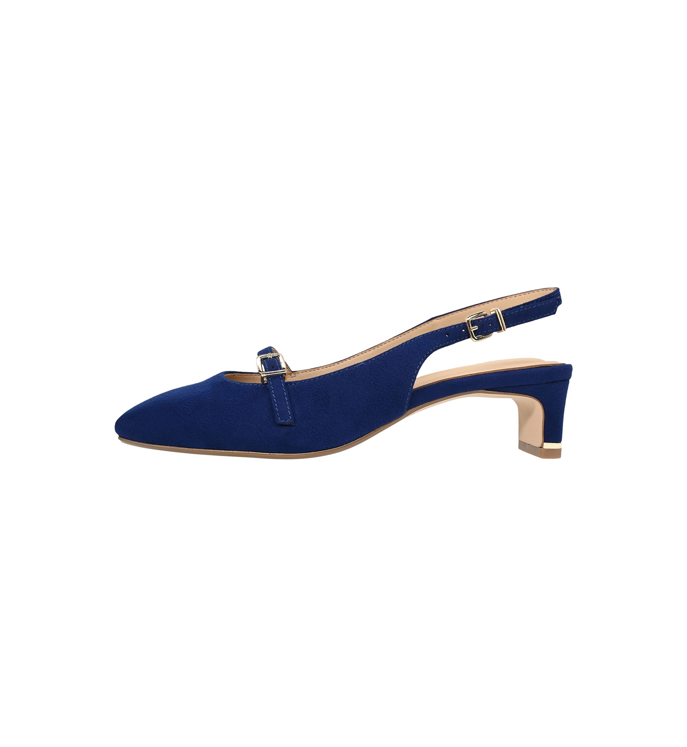 Becca Blade Slingback Kitten Heels