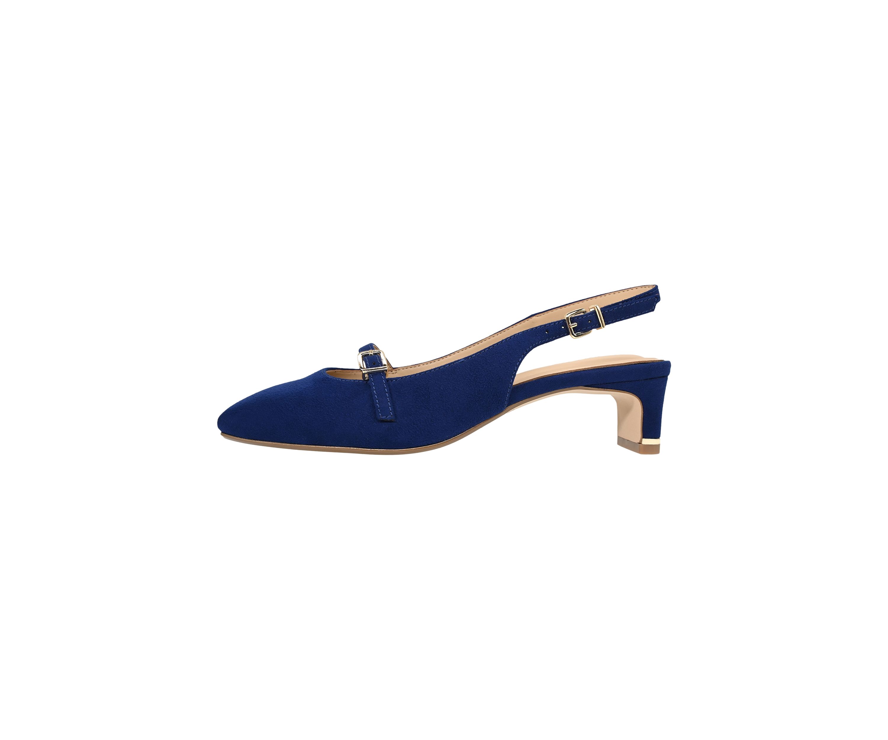 Becca Blade Slingback Kitten Heels