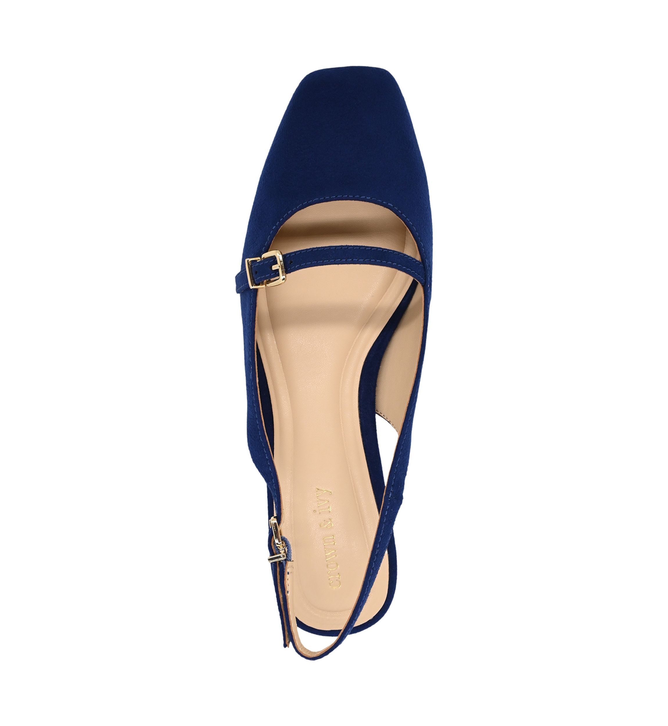 Becca Blade Slingback Kitten Heels