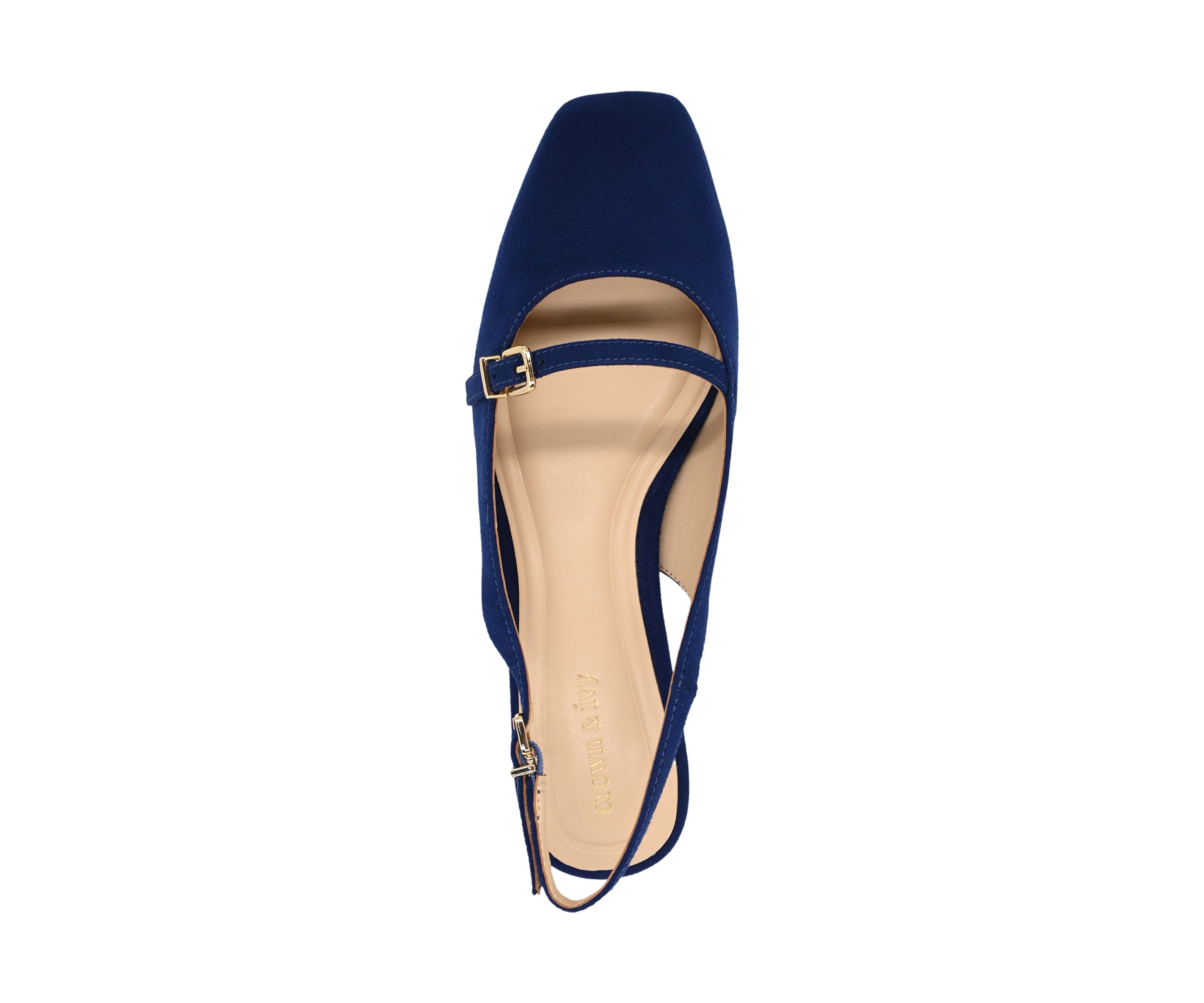 Becca Blade Slingback Kitten Heels