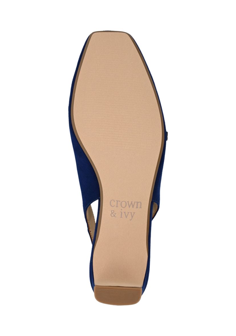 Becca Blade Slingback Kitten Heels