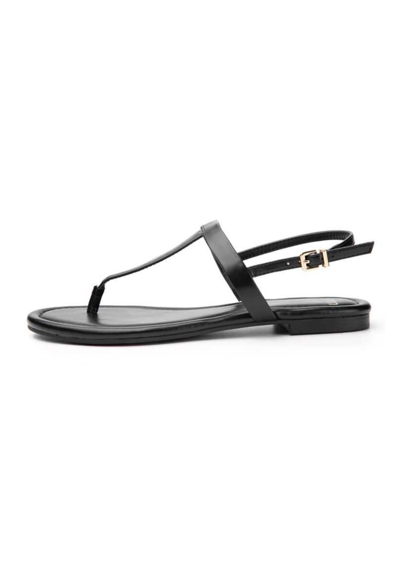 Hailey Thong Ankle Strap Sandals