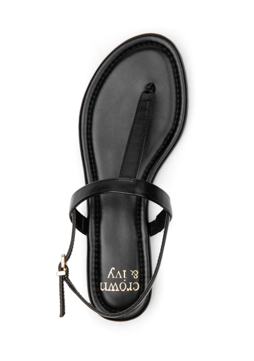 Hailey Thong Ankle Strap Sandals