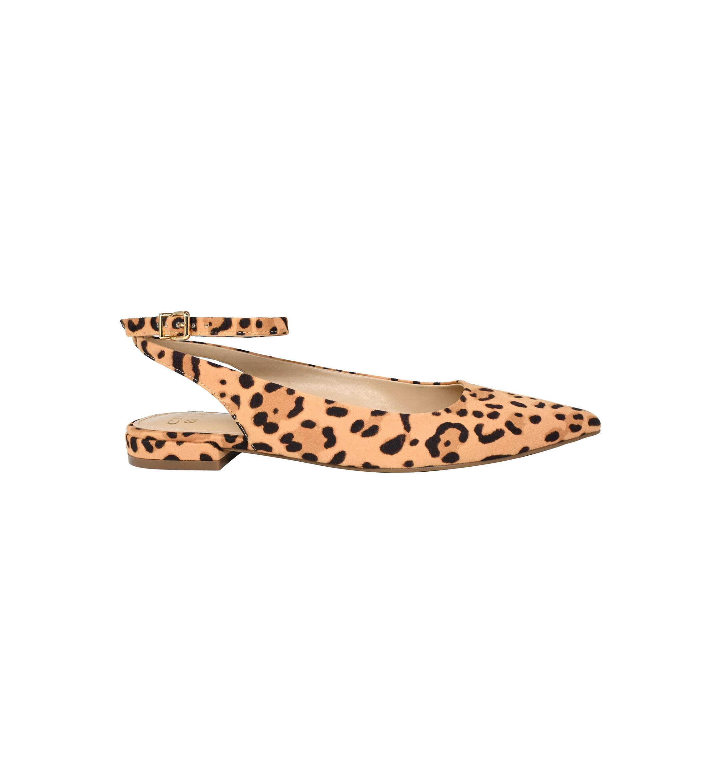 Parker Slingback Satin Flats