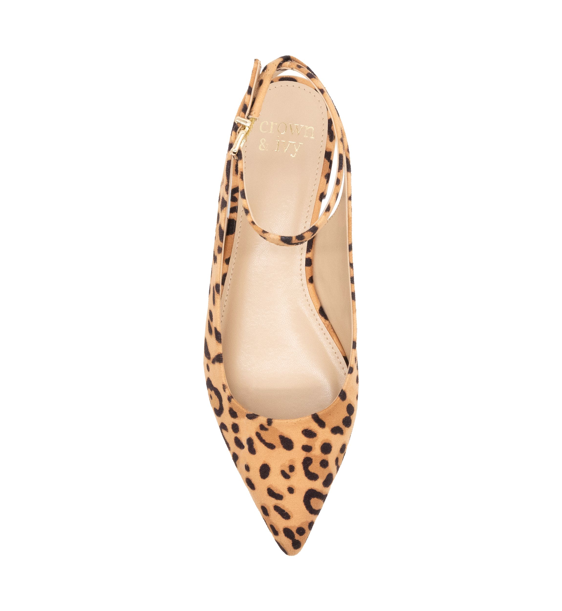 Parker Slingback Satin Flats