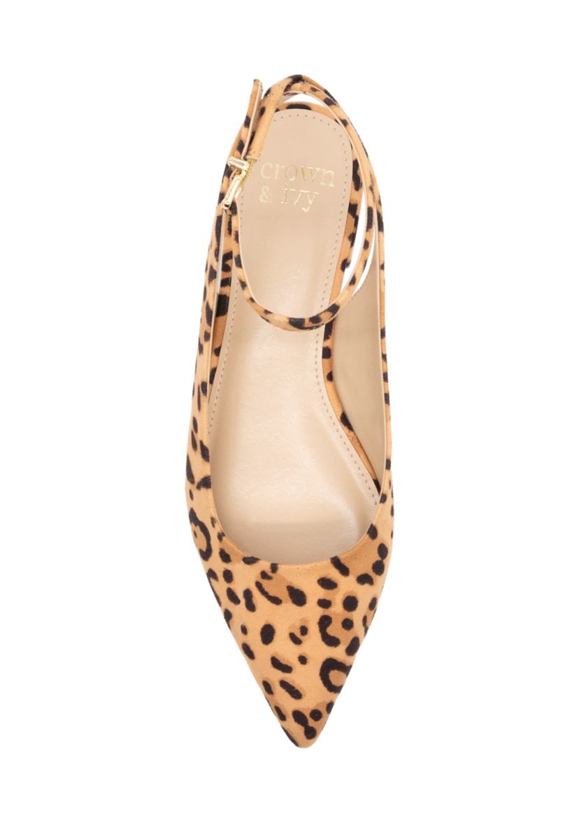 Parker Slingback Satin Flats