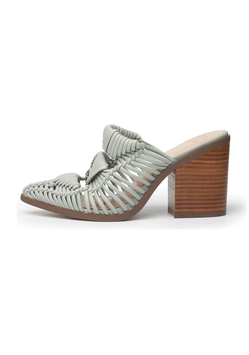 Piper Huarache Heel Mules 
