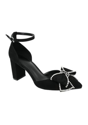 Crown Ivy Liv Bow Tie Heels belk