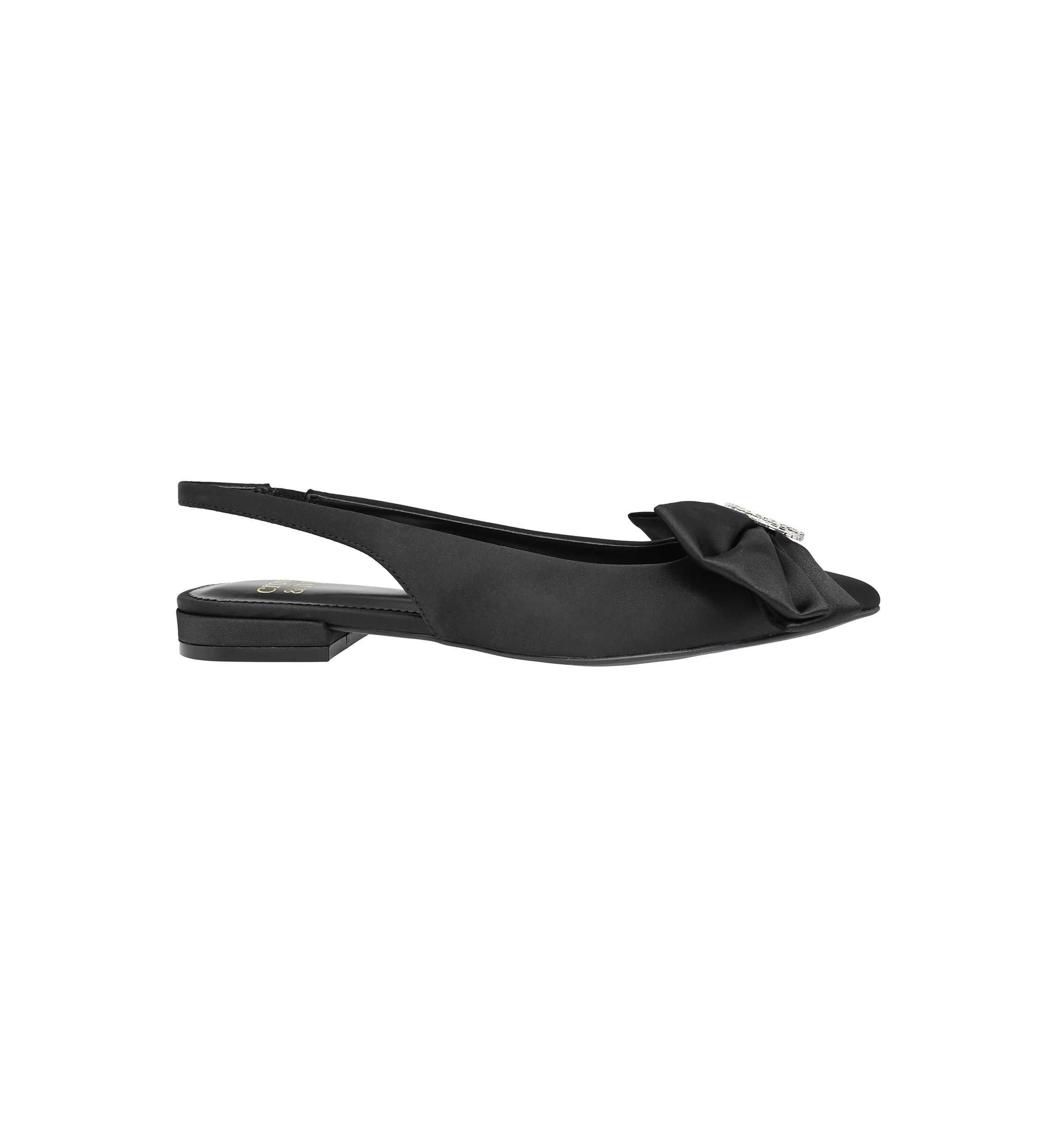 Patty Slingback Rhinestone Flats