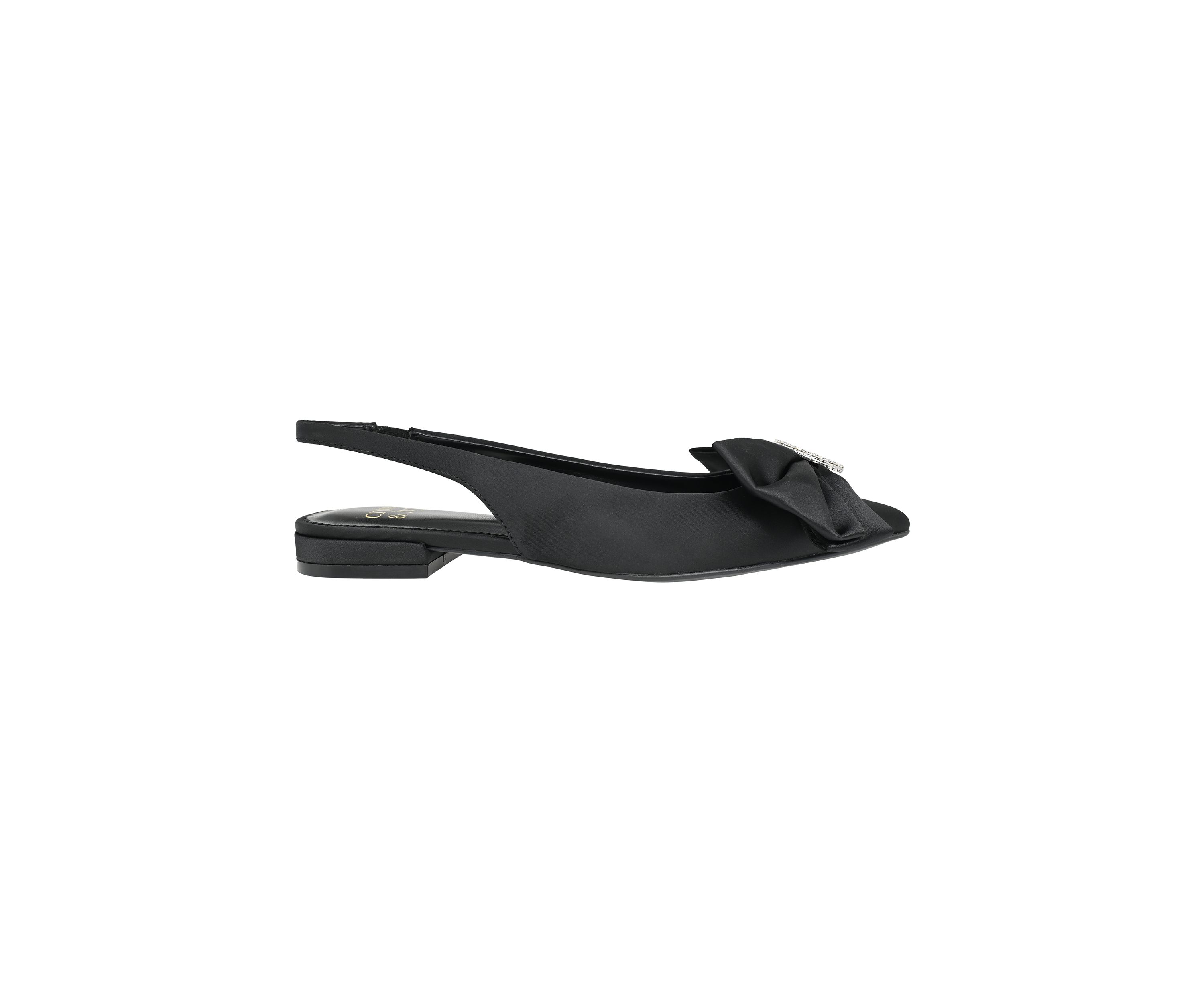 Patty Slingback Rhinestone Flats