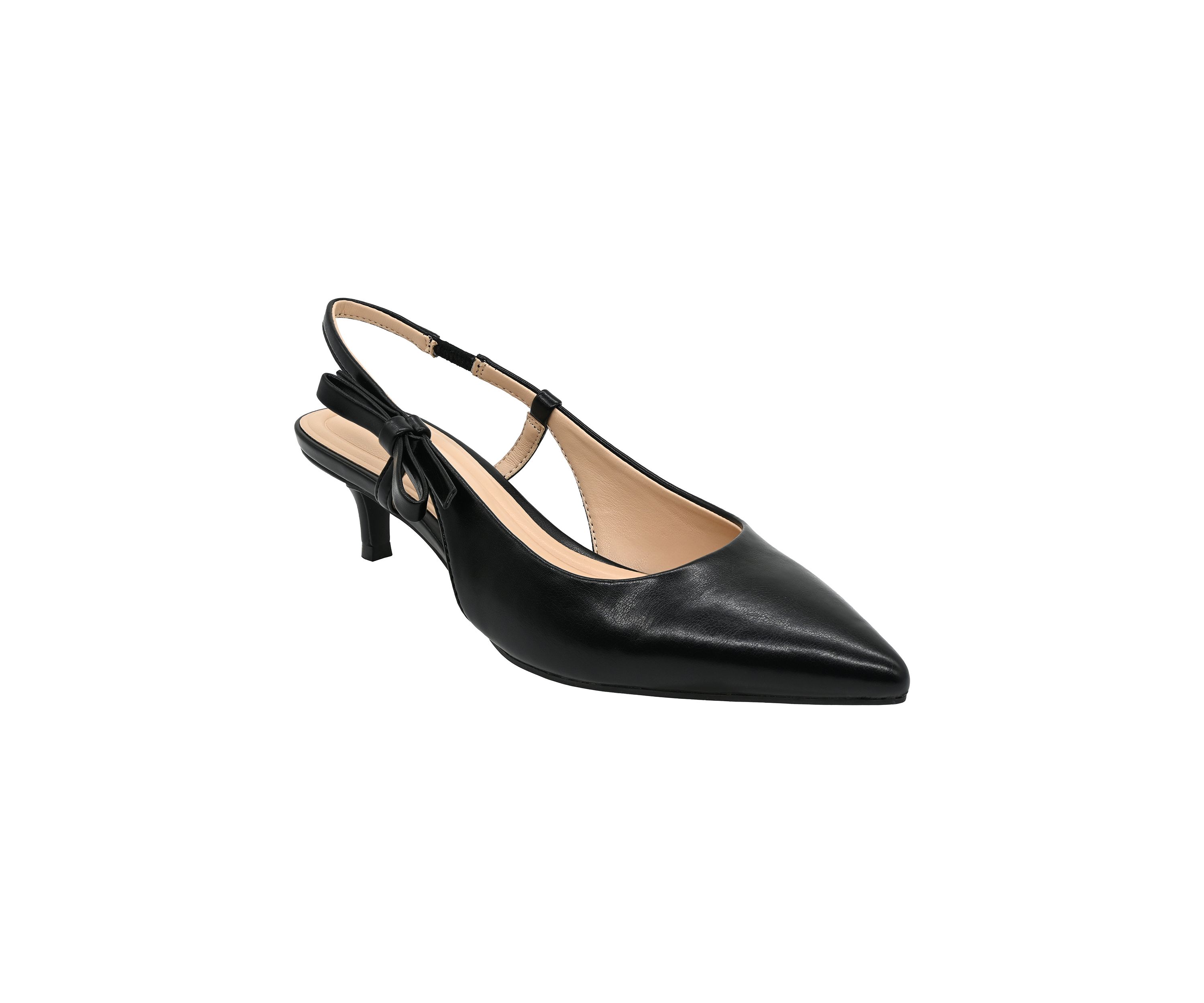 Lillian Bow Slingback Heels