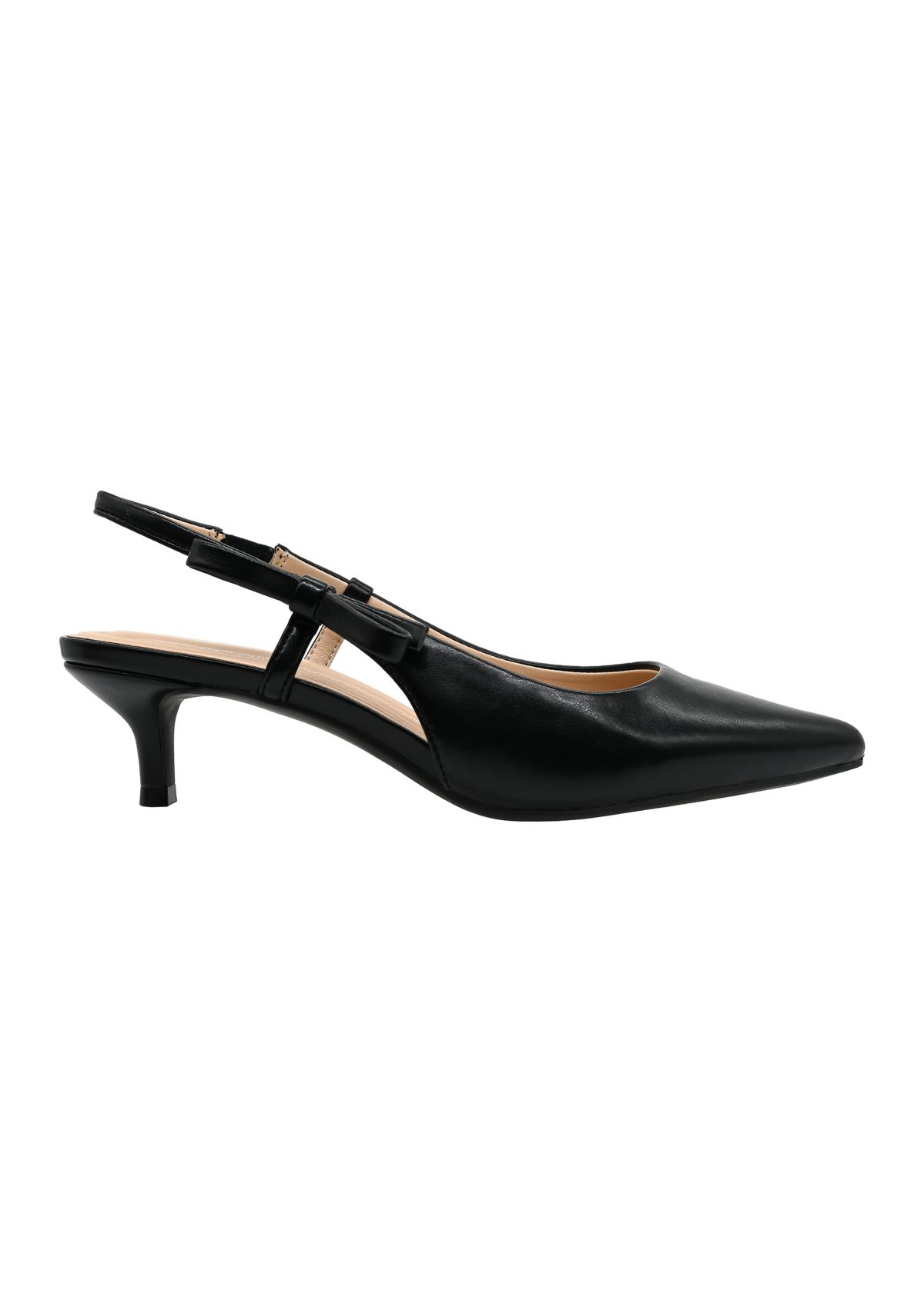 Lillian Bow Slingback Heels