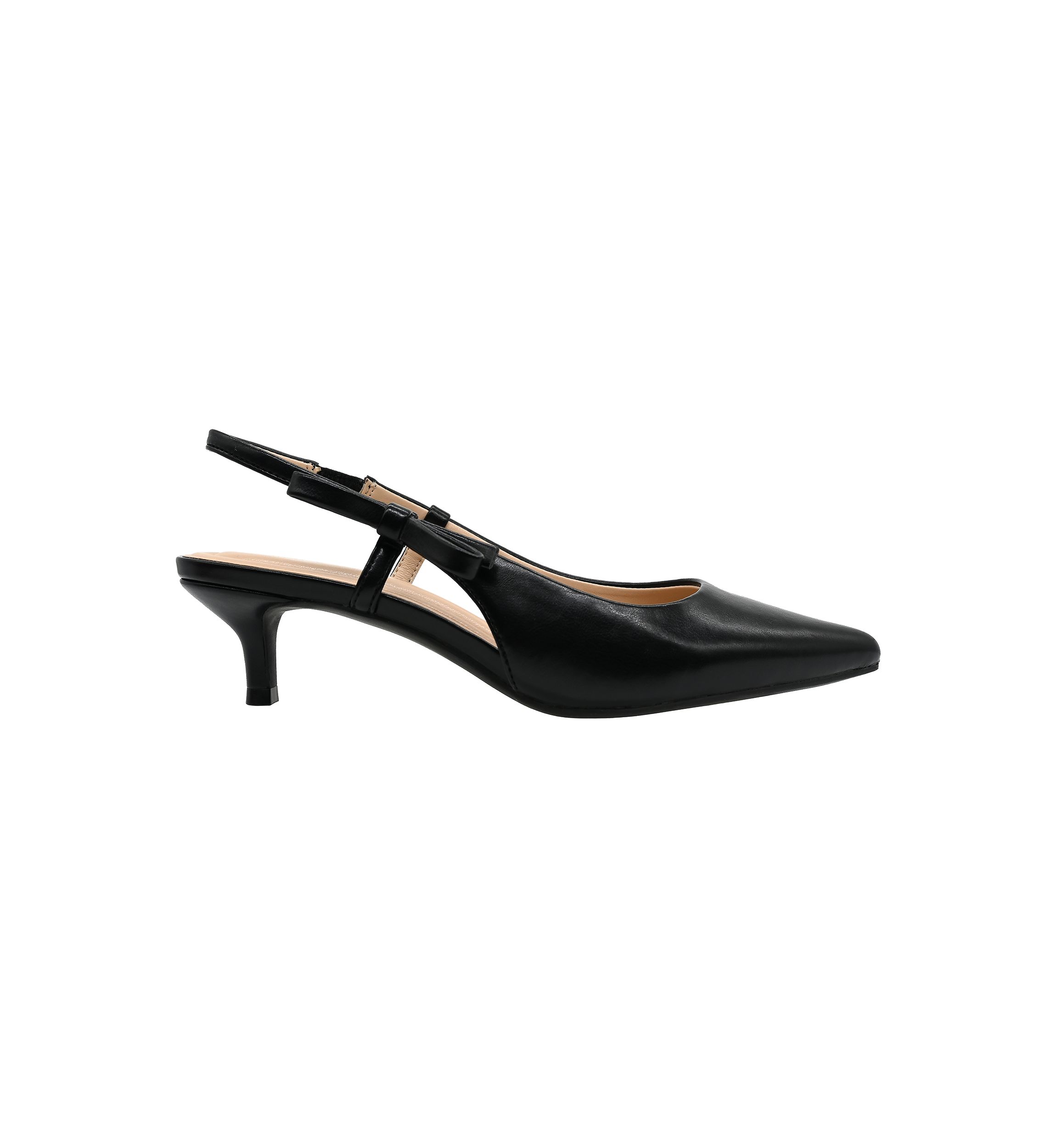 Lillian Bow Slingback Heels
