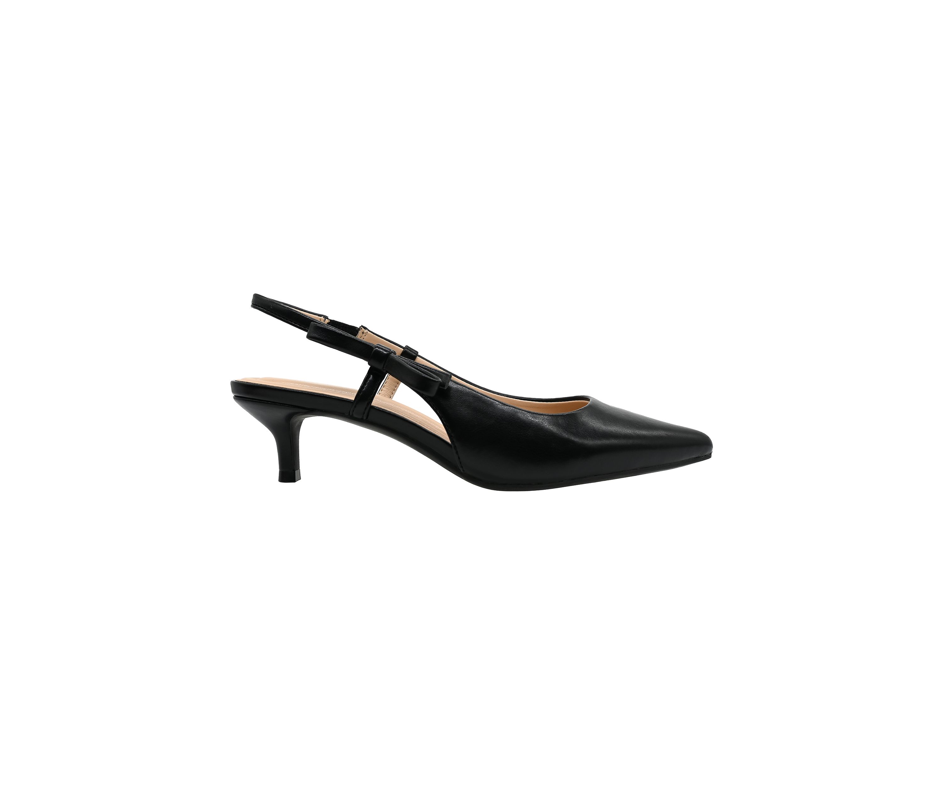 Lillian Bow Slingback Heels