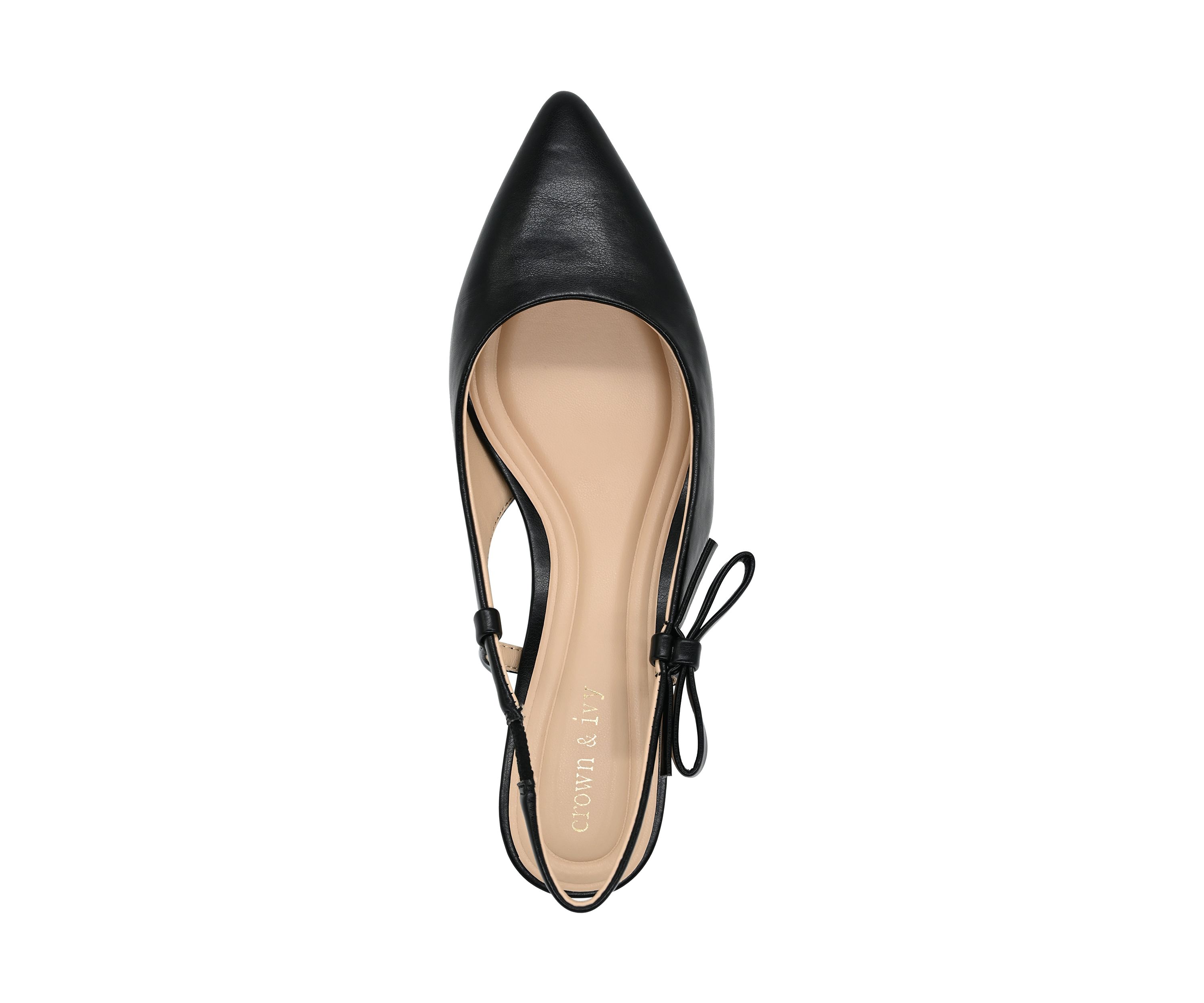 Lillian Bow Slingback Heels