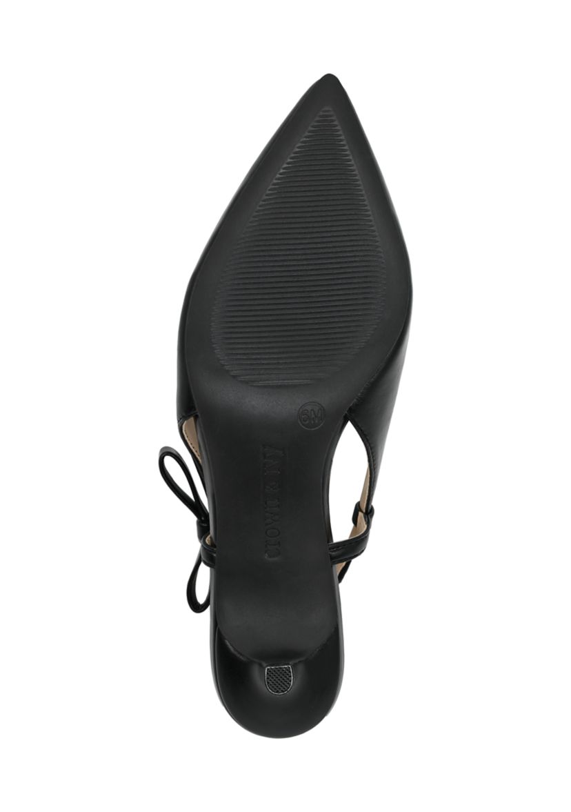 Lillian Bow Slingback Heels