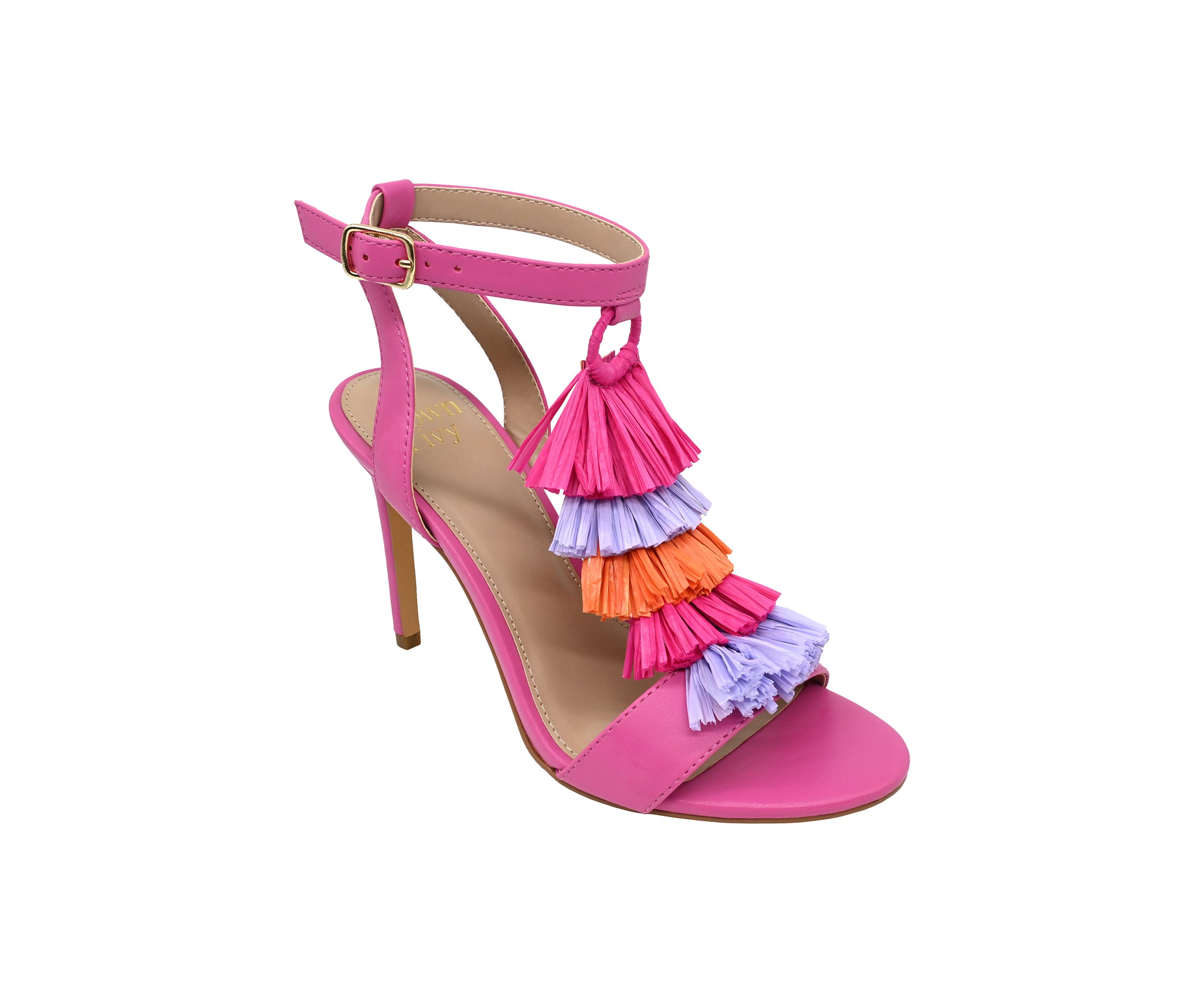 Abigail Fringe Heeled Sandals