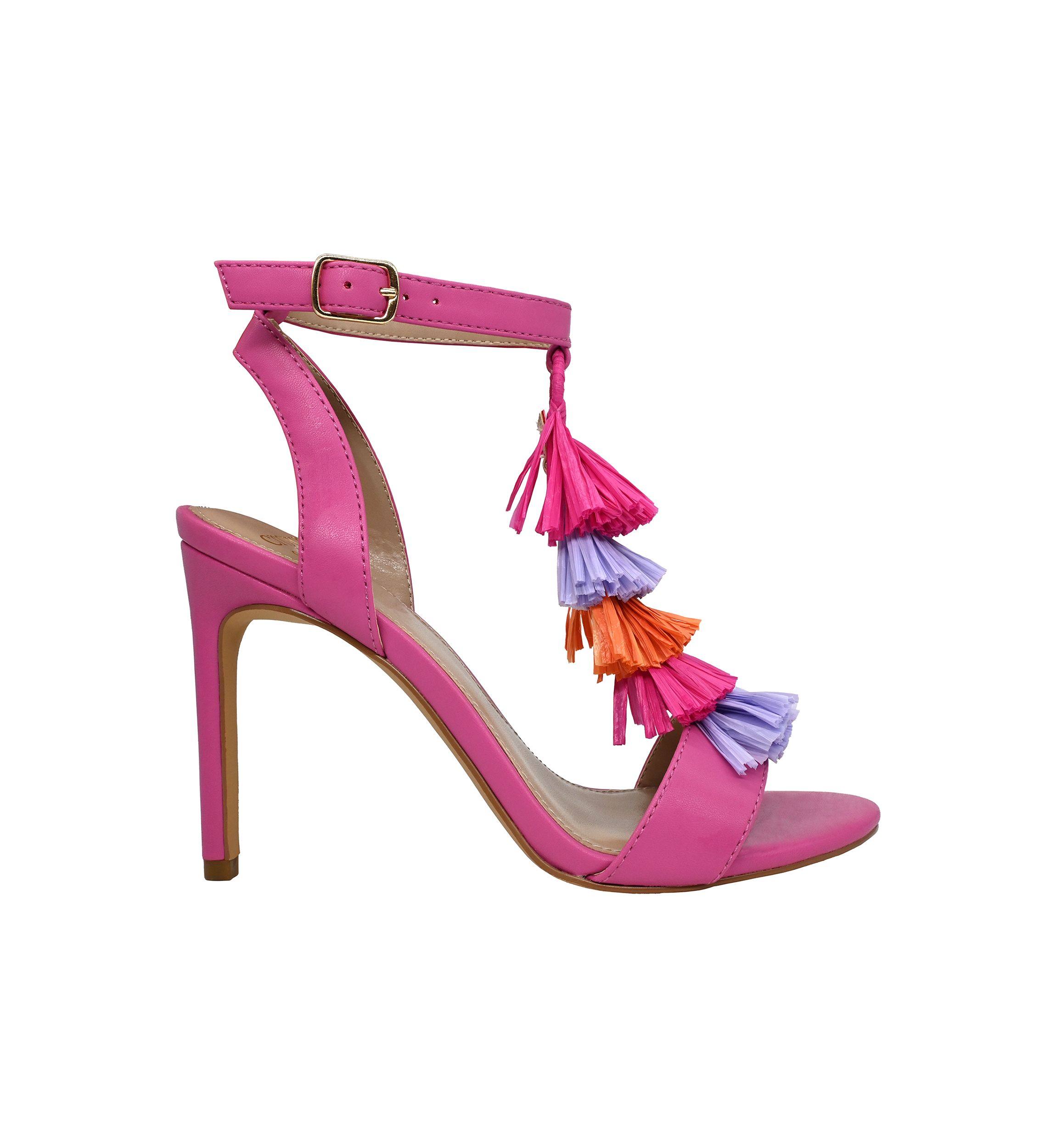 Abigail Fringe Heeled Sandals