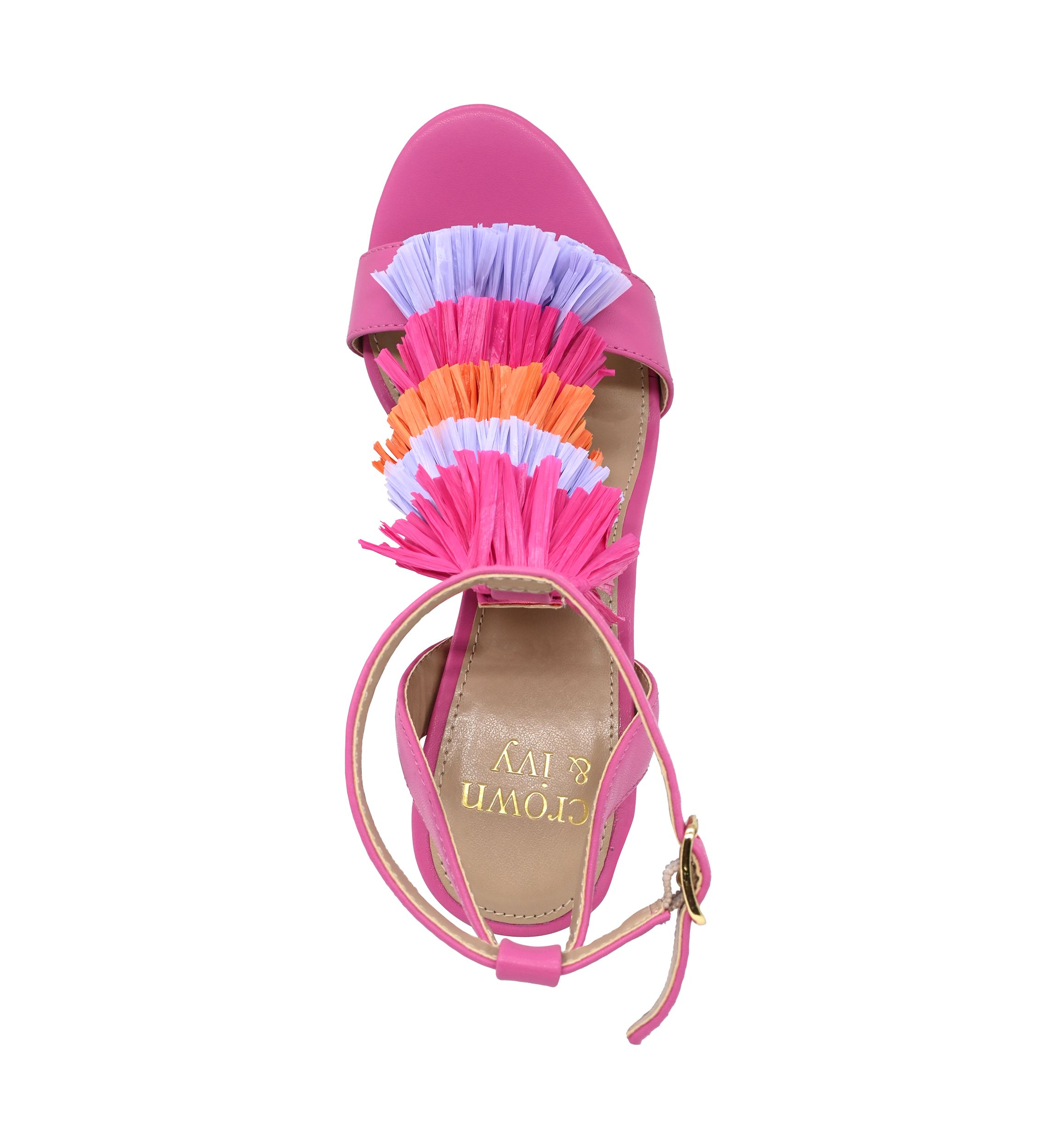 Abigail Fringe Heeled Sandals