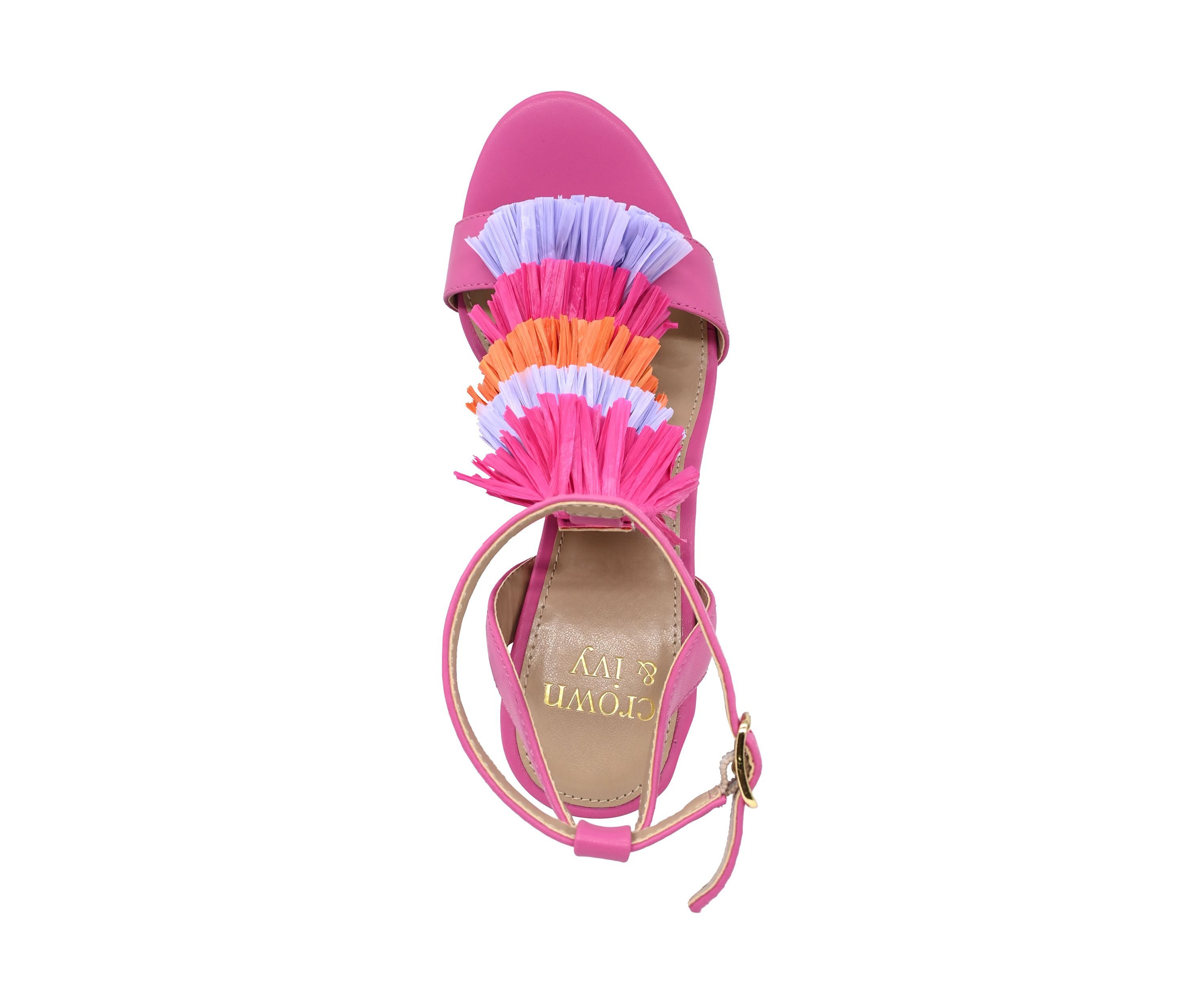 Abigail Fringe Heeled Sandals