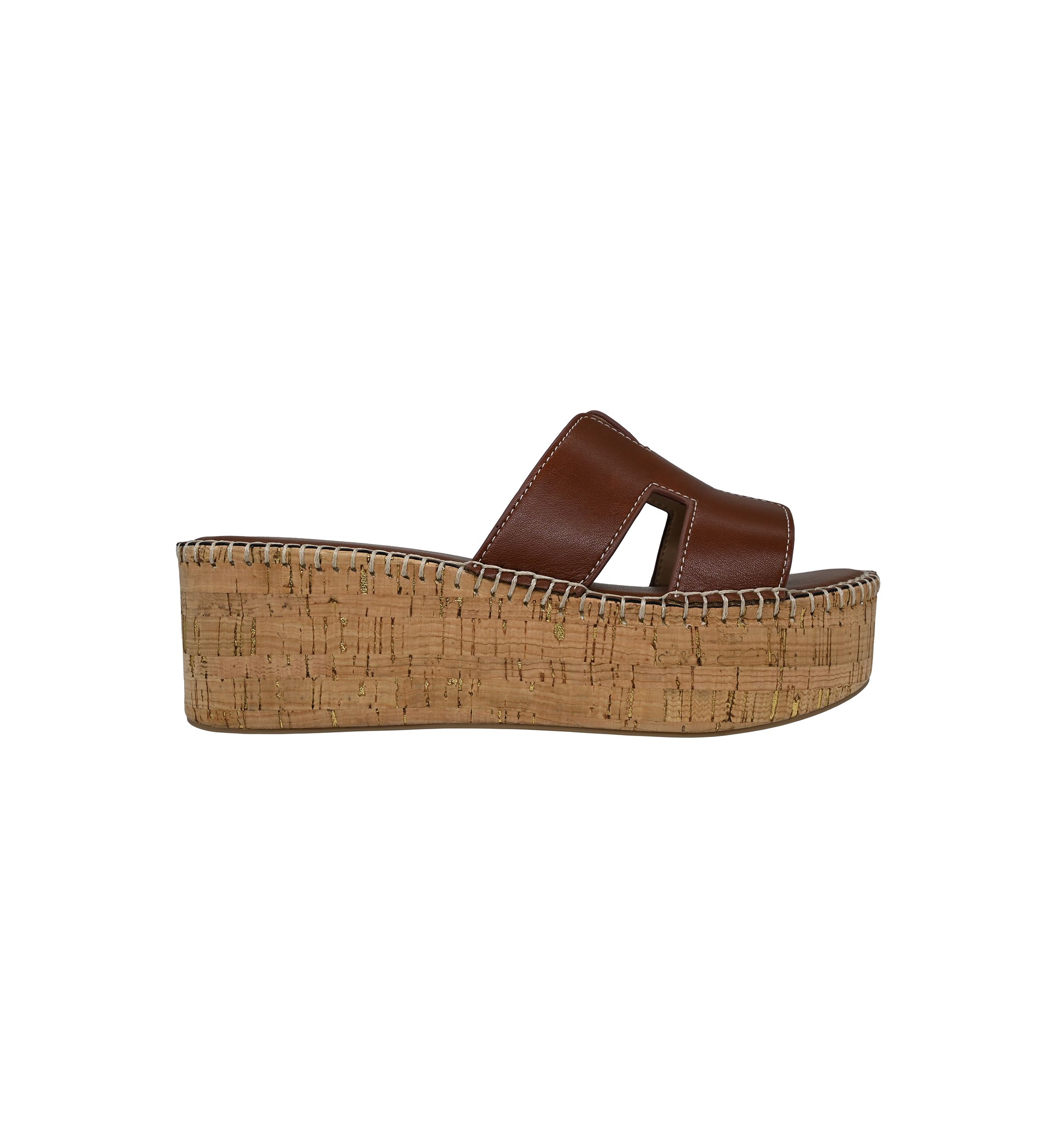Raven H Band Platform Cork Sandals