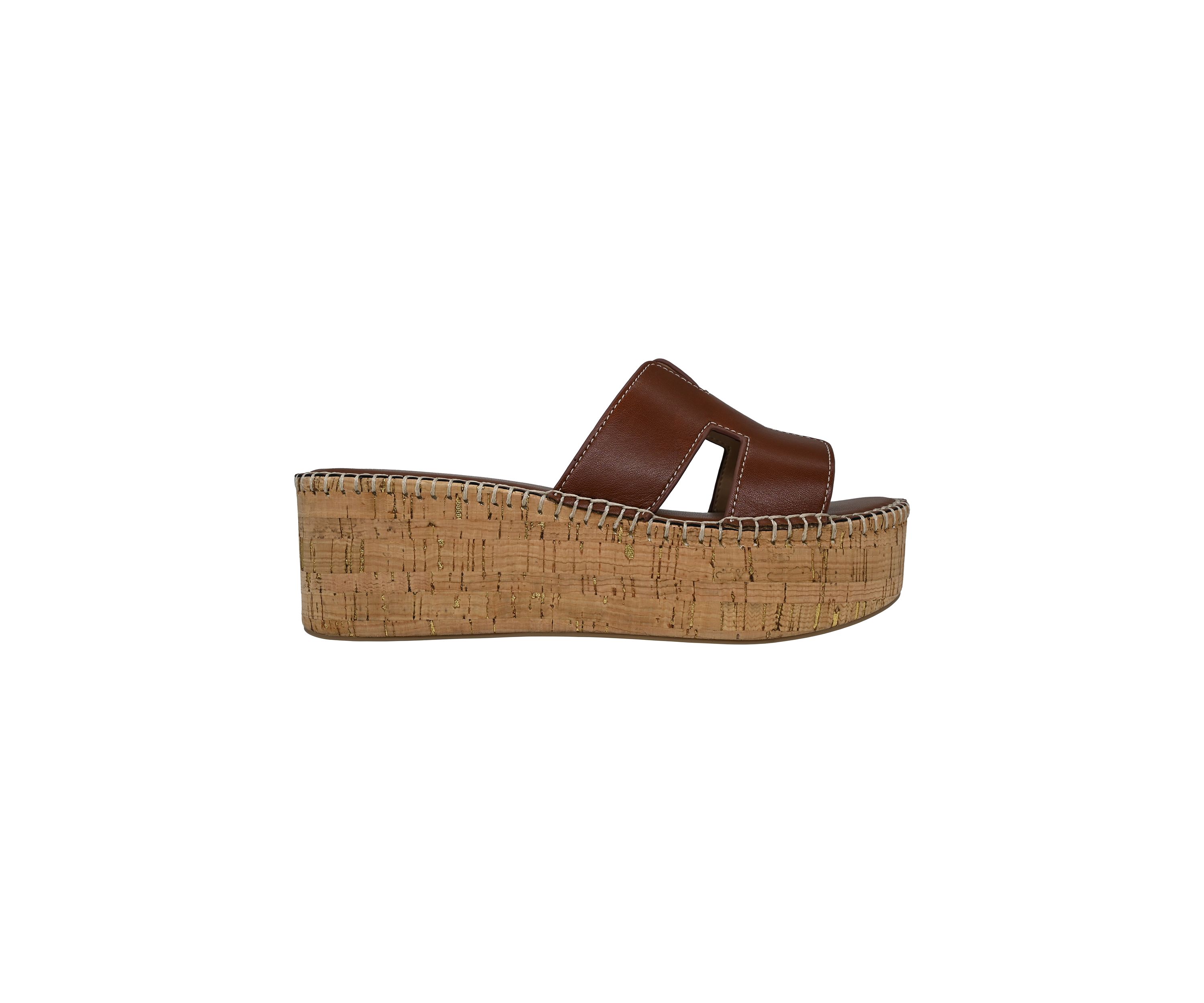 Raven H Band Platform Cork Sandals