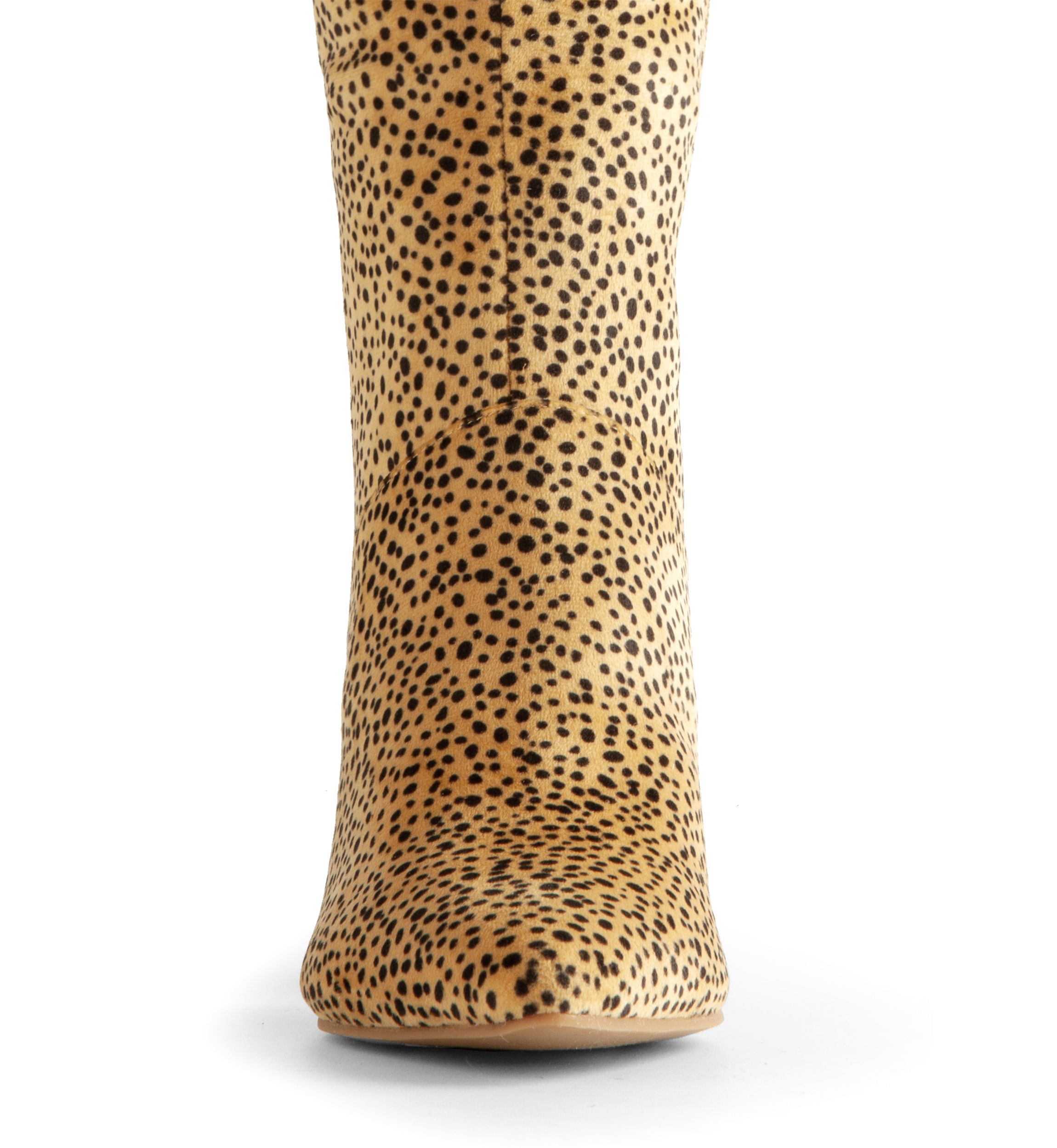 Azalea Cheetah Heel Boots