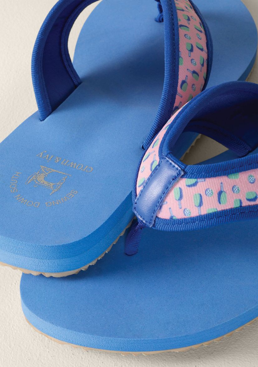 Sewing Down South x Crown & Ivy™ Mens Eva Flip Flop Sandals