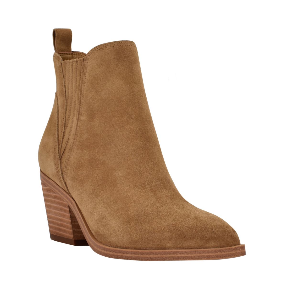 Teona Pointy Toe Chelsea Booties