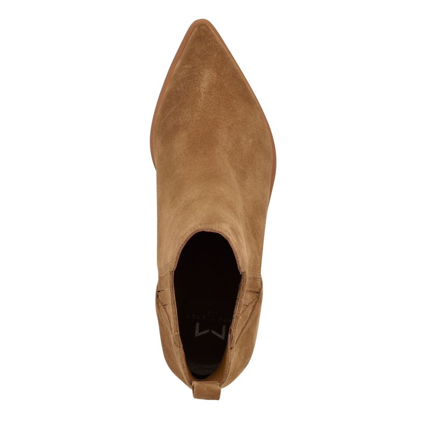 Teona Pointy Toe Chelsea Booties