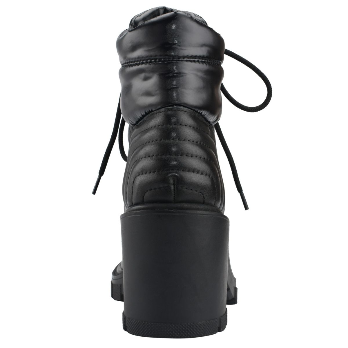 Velima Lace Up Lugole Booties