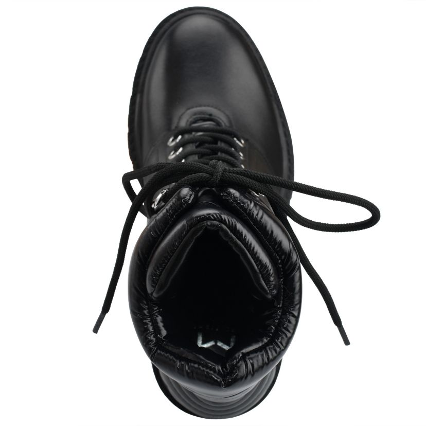 Velima Lace Up Lugole Booties