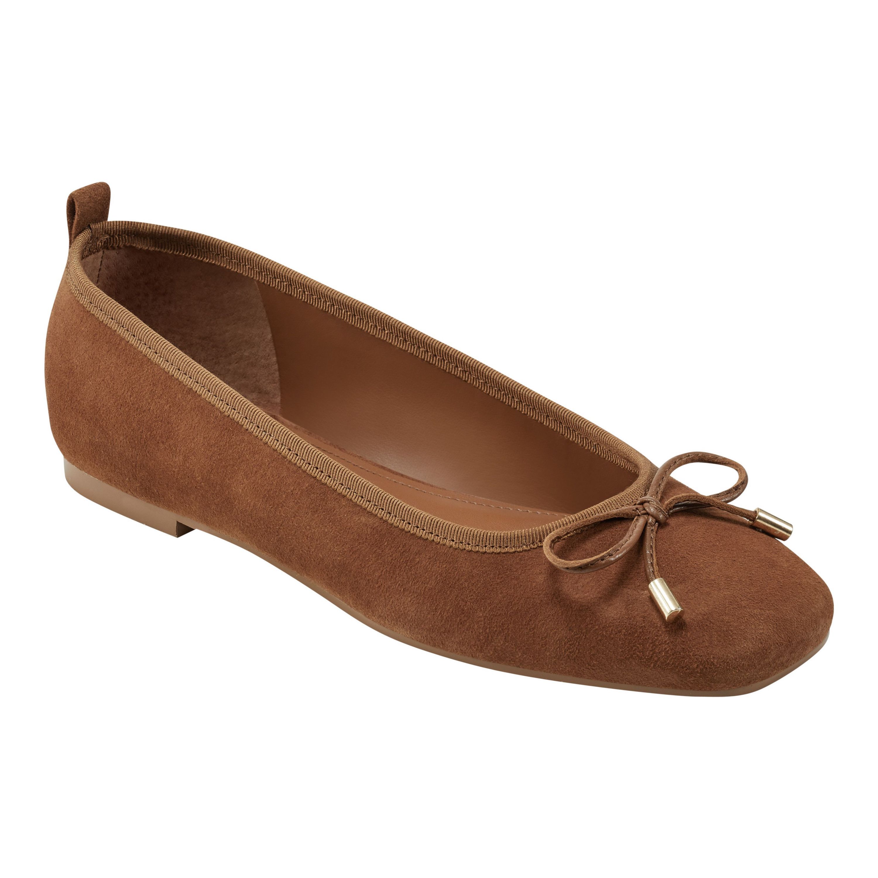 Ubet Slip-on Sqaure Toe Dress Flats
