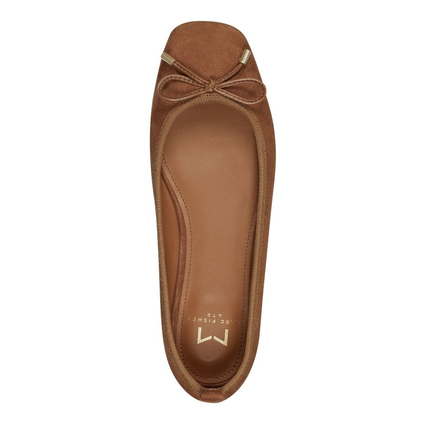 Ubet Slip-on Sqaure Toe Dress Flats