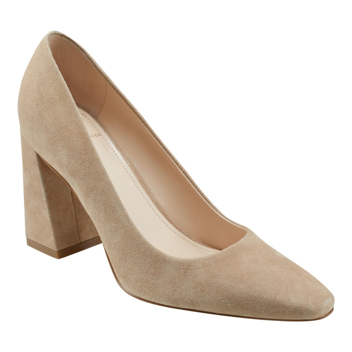 Yalina Slip-on Block Heel Dress Pumps