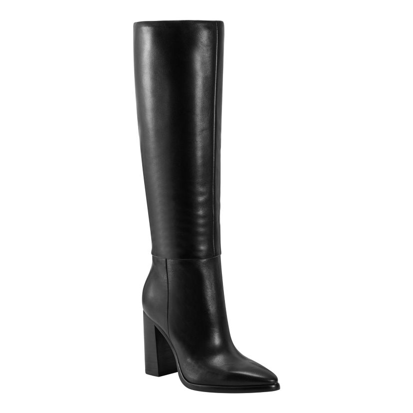 Lannie Pointy Toe Block Heel Dress Boots