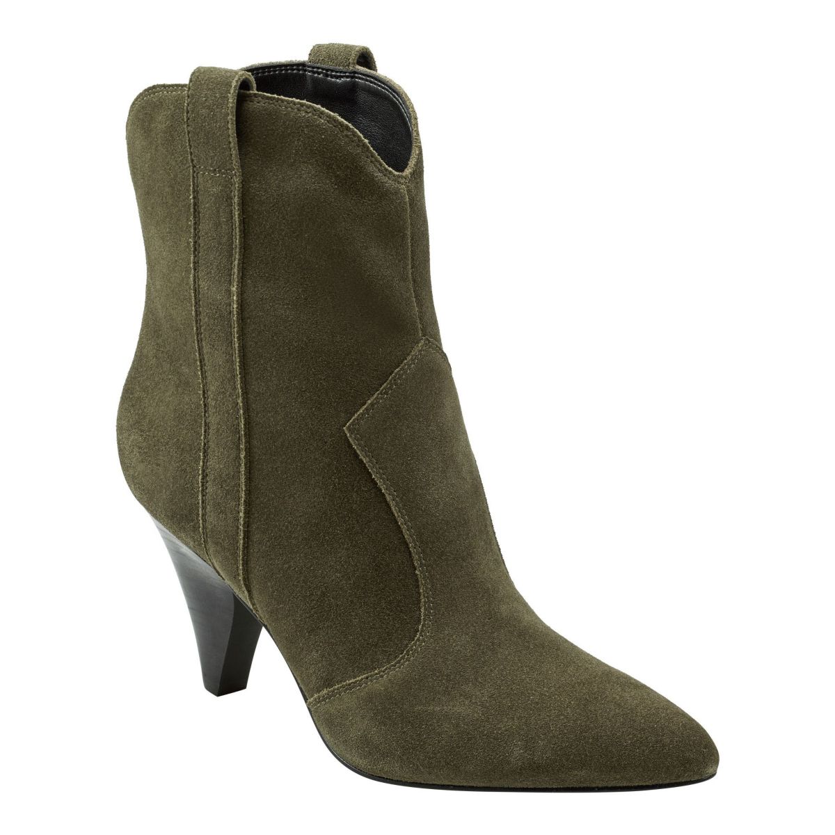 Carissa Cone Heel Pointy Toe Dress Booties