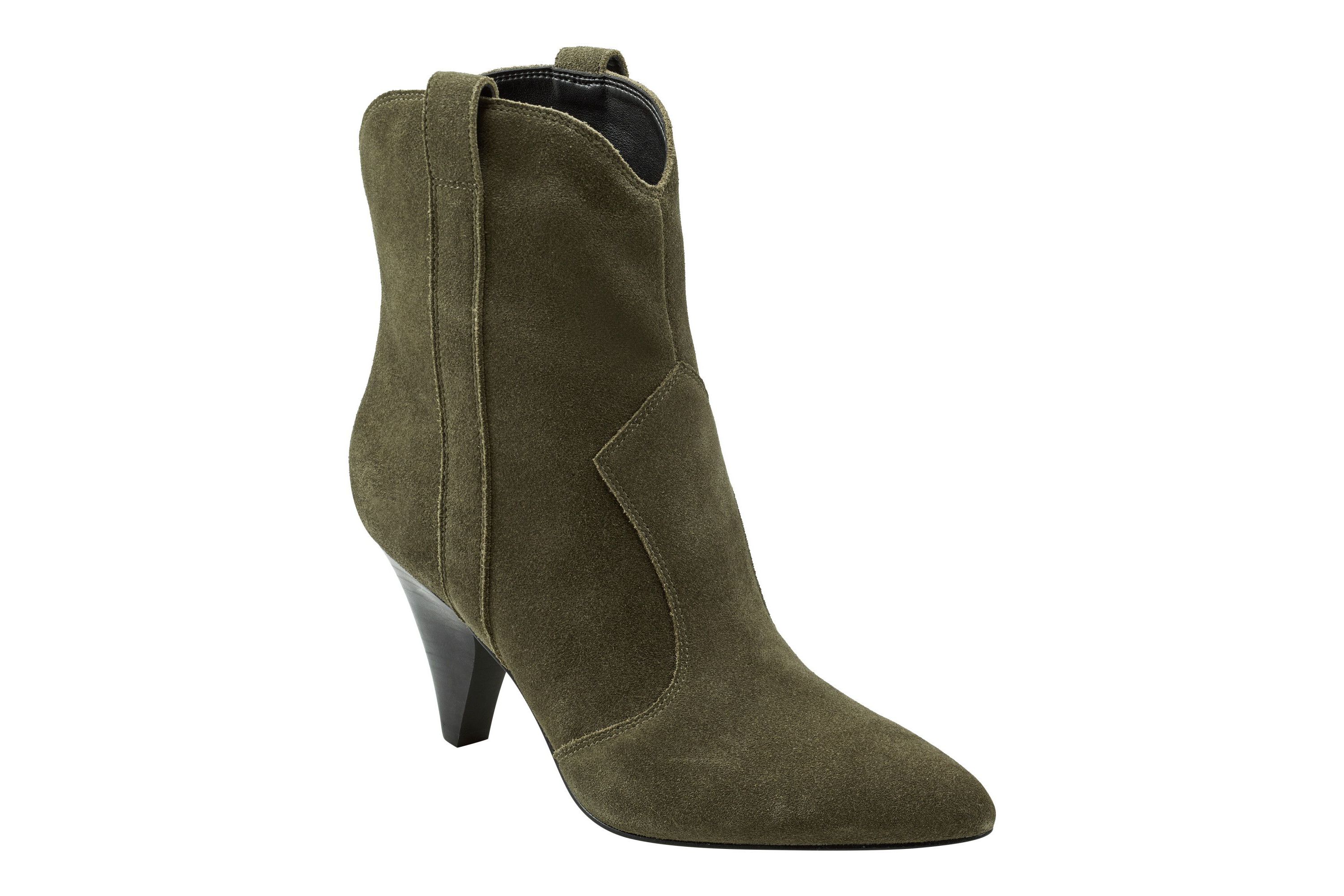 Carissa Cone Heel Pointy Toe Dress Booties
