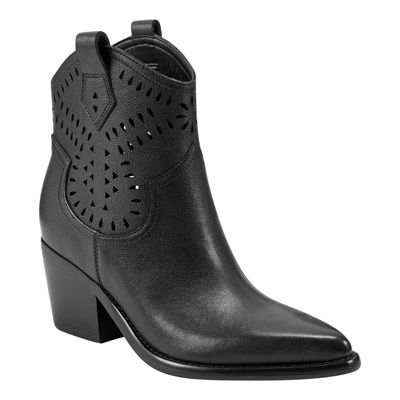 Elyma Pointy Toe Block Heel Dress Booties