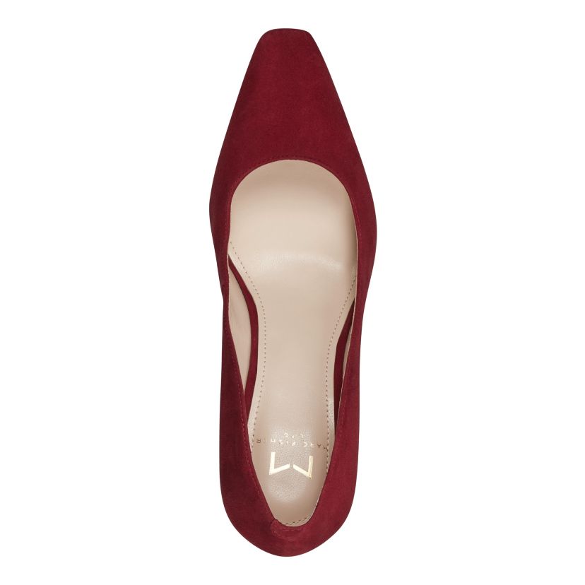 Varla Block Heel Slip-on Dress Pumps