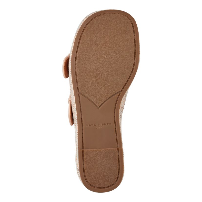 Poppy Slip-on Square Toe Wedge Sandals