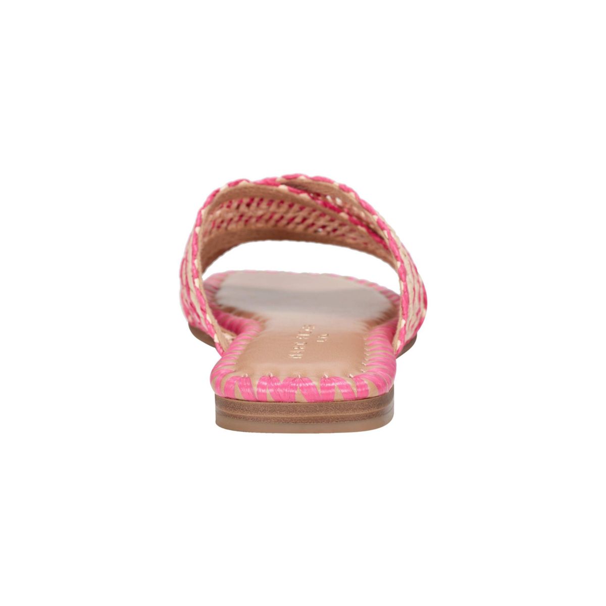 Nylie Slip-on Square Toe Flat Sandals