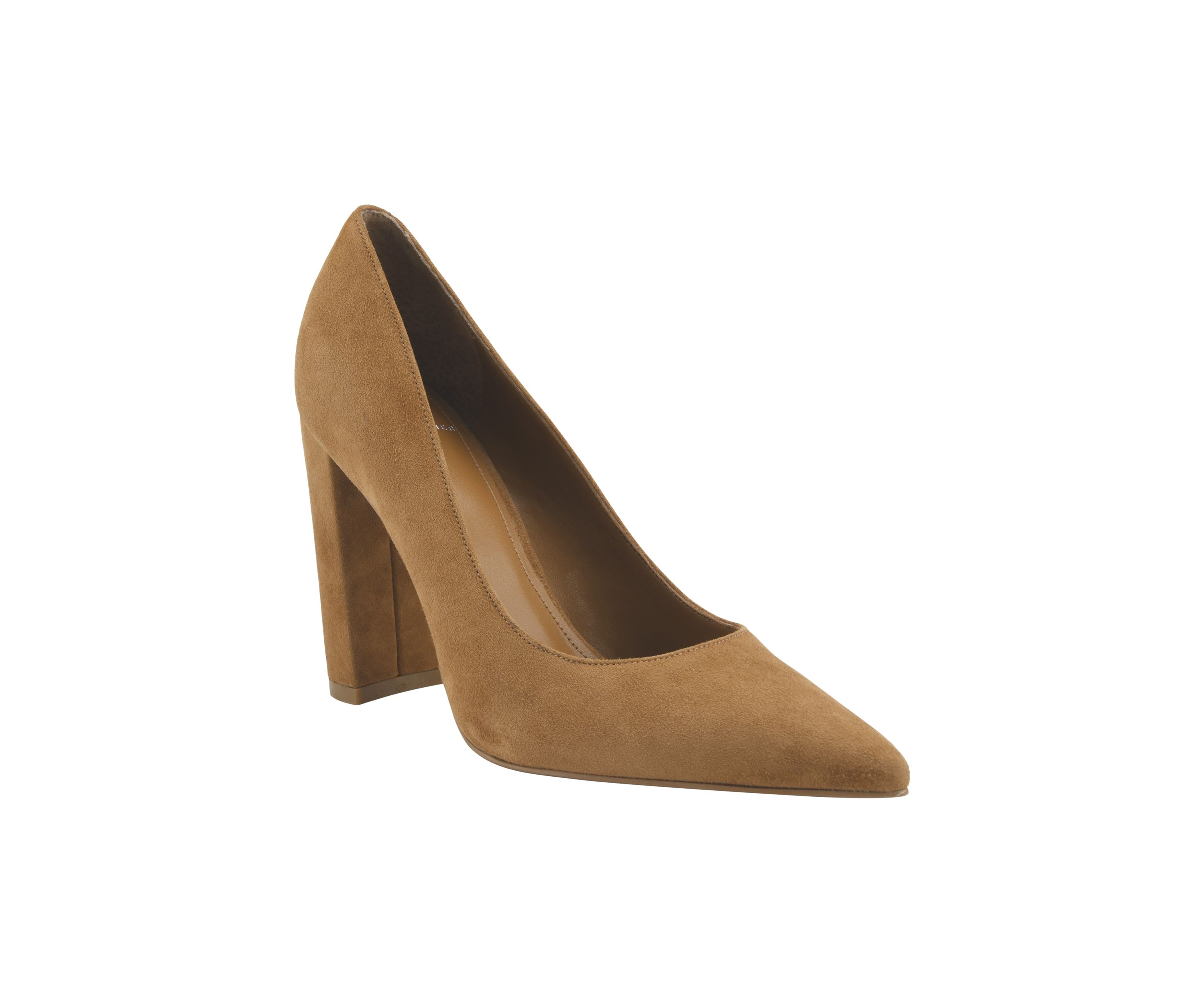Abilene Block Heel Pointy Toe Dress Pumps