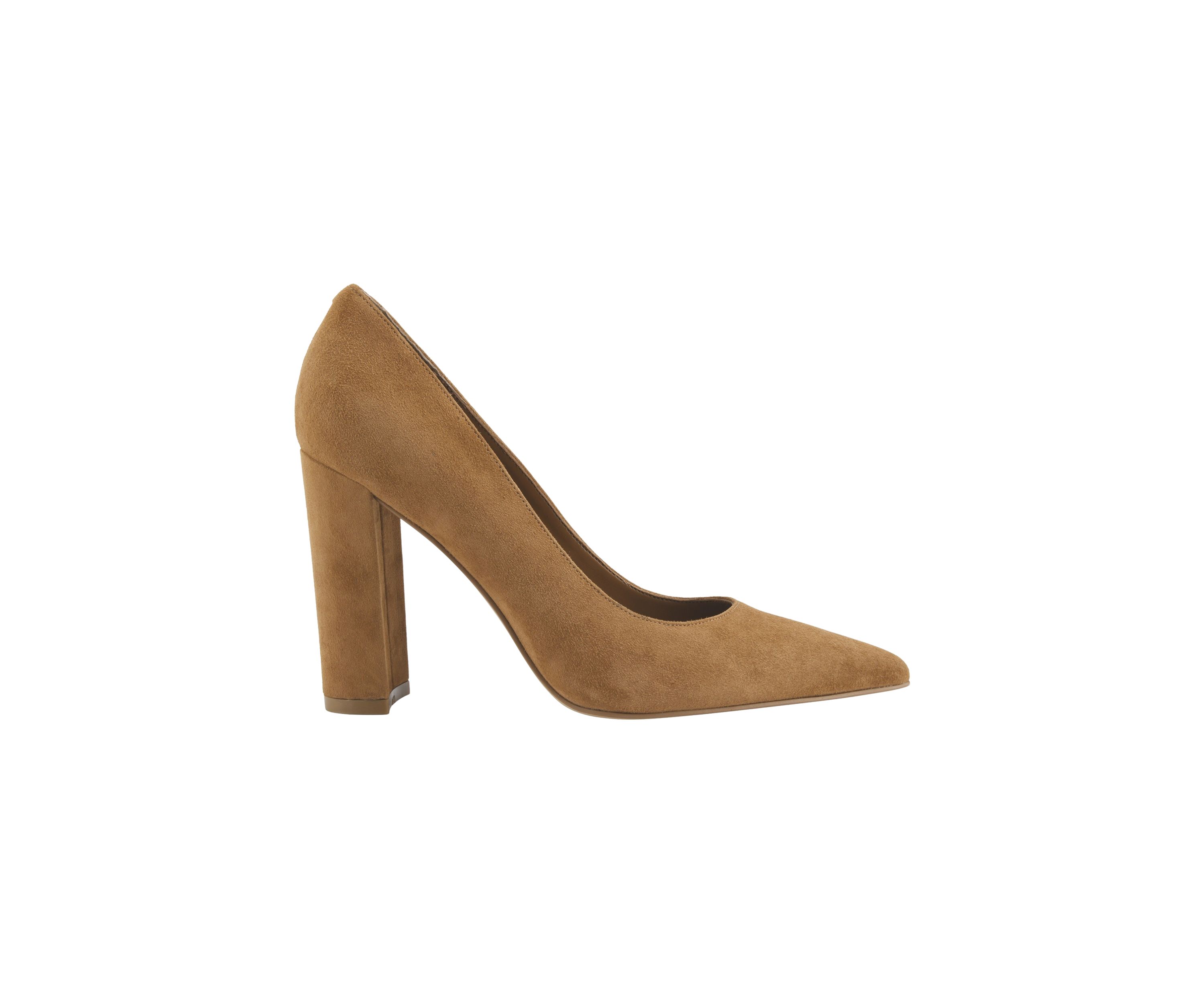 Abilene Block Heel Pointy Toe Dress Pumps
