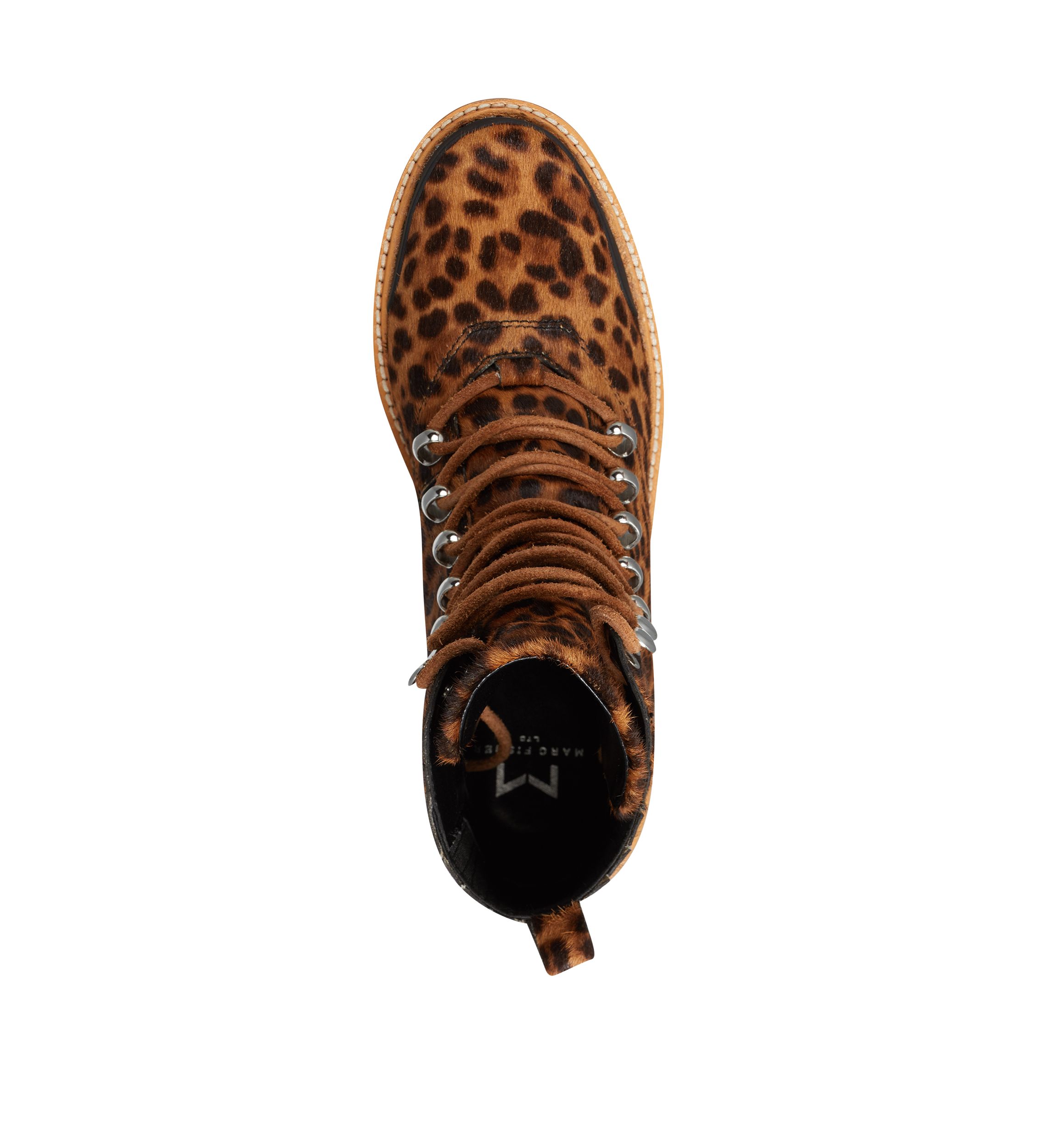 Lizzie Shearling Lace Up Hiking Boots